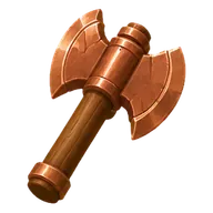 Twinblade Axe, item level 10