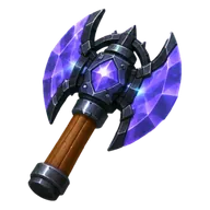 Twinblade Axe, item level 100