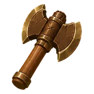 Twinblade Axe, item level 20