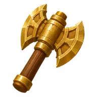 Twinblade Axe, item level 60