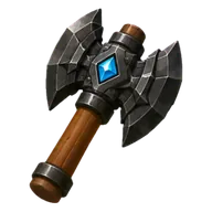 Twinblade Axe, item level 70