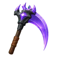 Scythe of Curses, item level 100