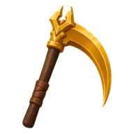 Scythe of Curses, item level 60