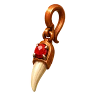Fang Earring, item level 10