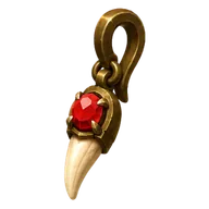 Fang Earring, item level 20