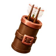 Barbed Quiver, item level 10