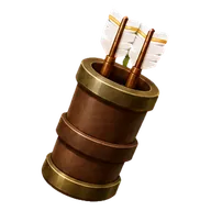 Barbed Quiver, item level 20