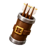Barbed Quiver, item level 40