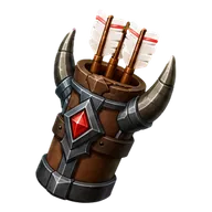 Barbed Quiver, item level 90